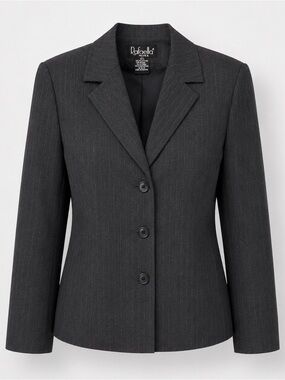 Rafaella Charcoal Pinstripe Jacket